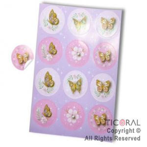 MARIPOSAS GLAM CANDY BAR 10 x 12 UNIDADES